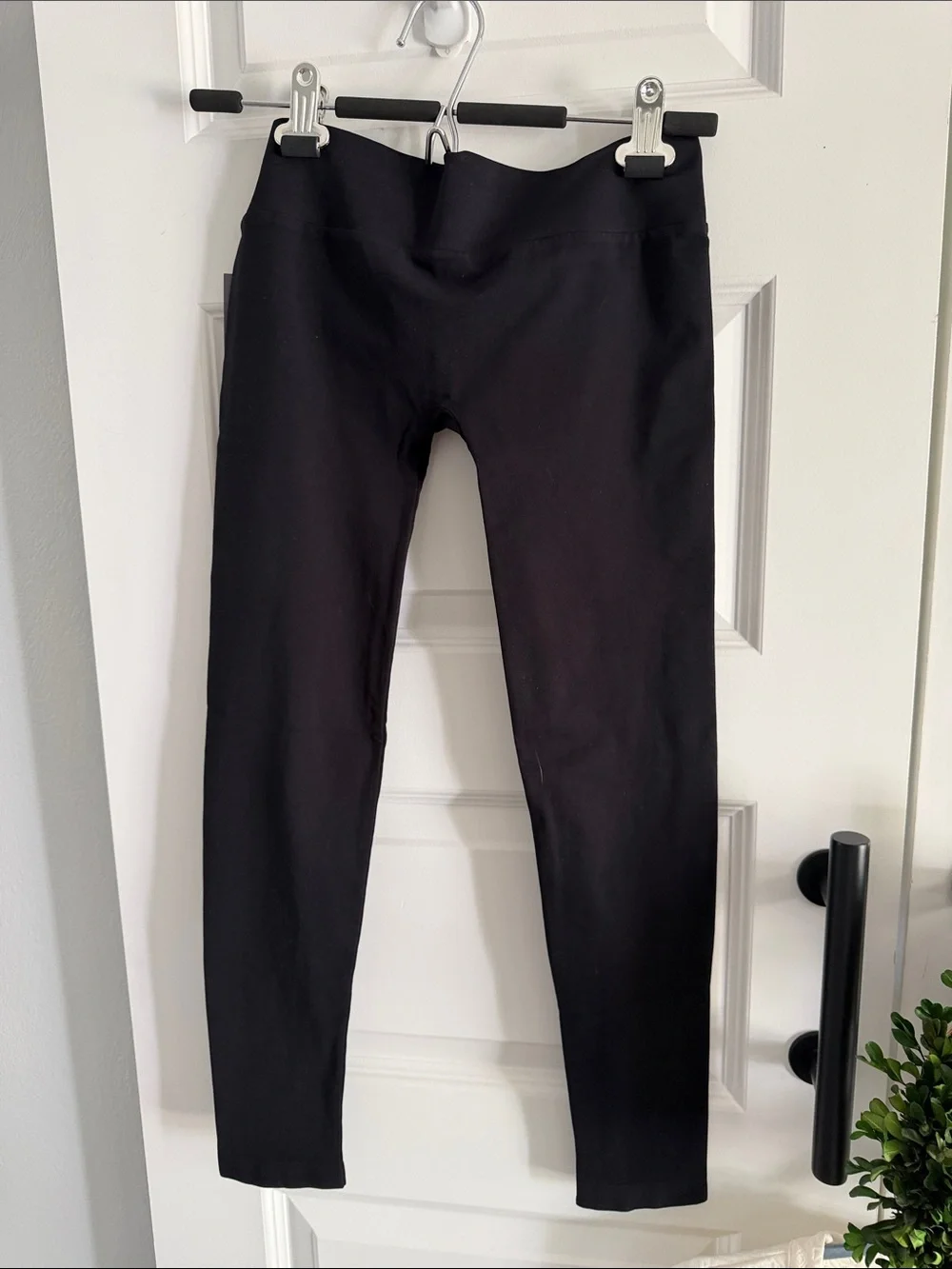Bodycon long Black Stretch Leggings - large